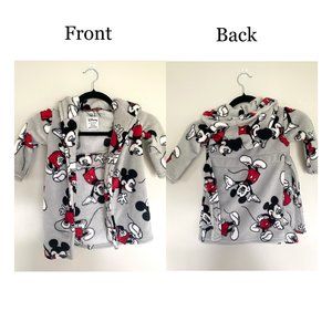 Baby Robe Red and Grey Minnie Mouse 12-18 months